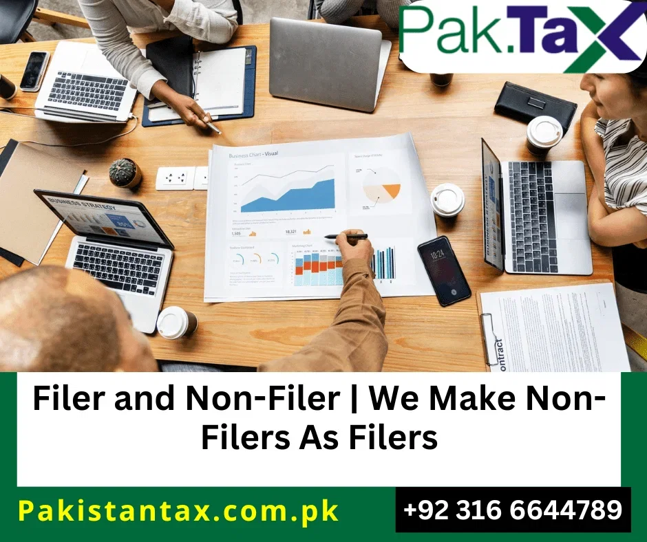 Tax Filer and non-filer in Pakistan