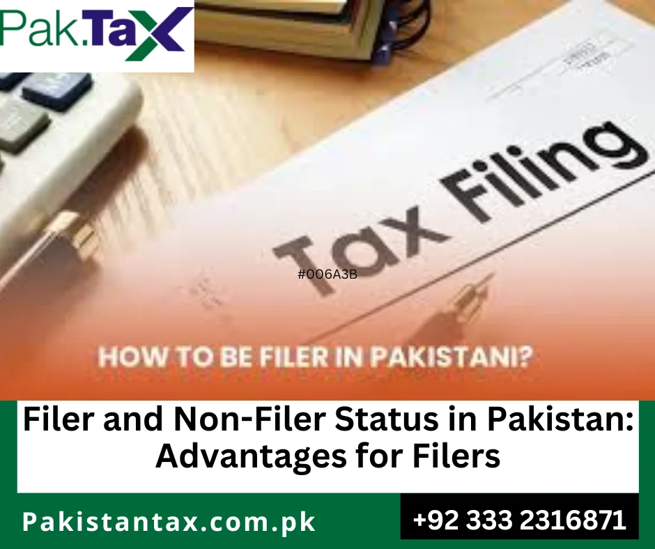 Filer and Non-Filer in Pakistan