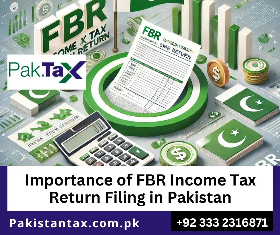 Importance of FBR Income Tax Return Filing in Pakistan