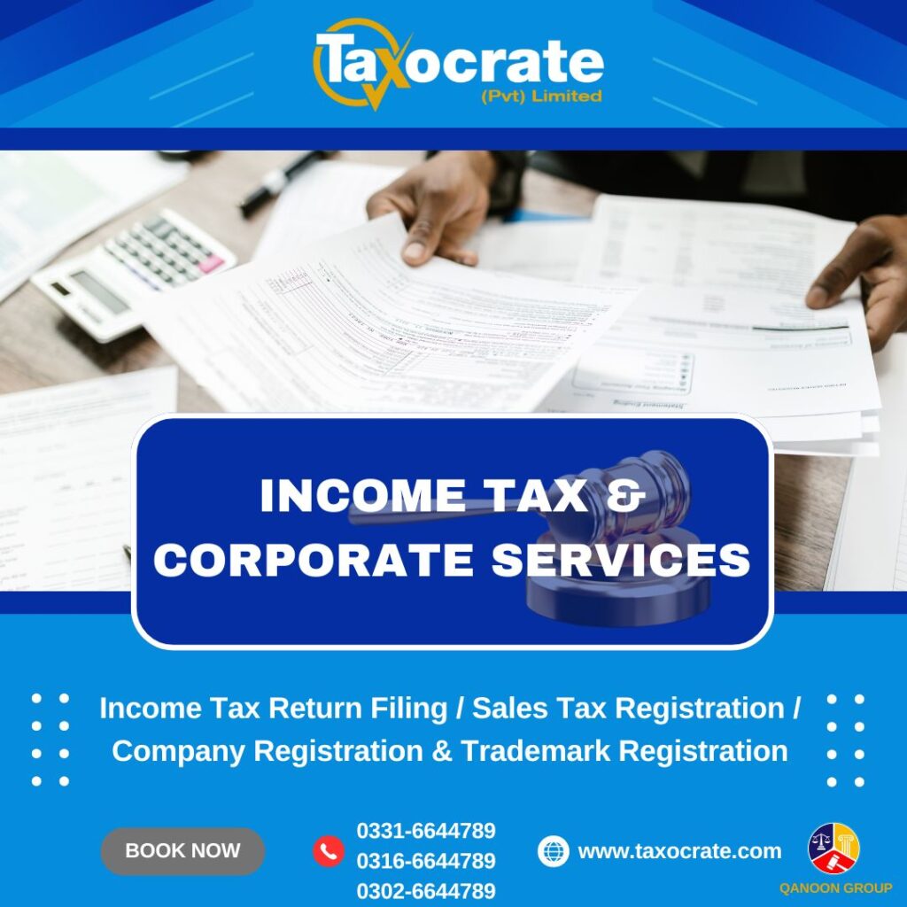 Income Tax Return Filing in Karachi, Lahore, Islamabad and Rawalpindi, Pakistan