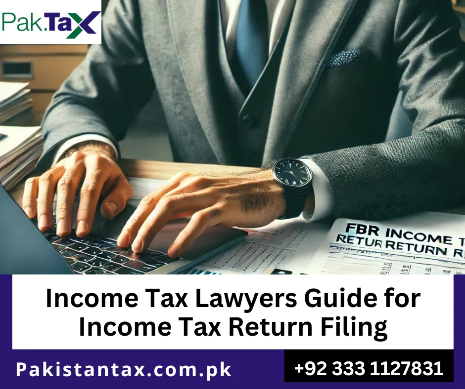 Sales tax registration and NTN application handled by lawyers