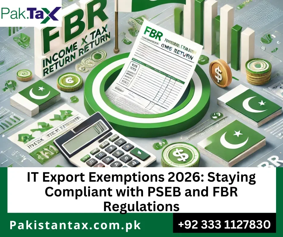 IT Export Exemptions 2026: Staying Compliant with PSEB and FBR Regulations