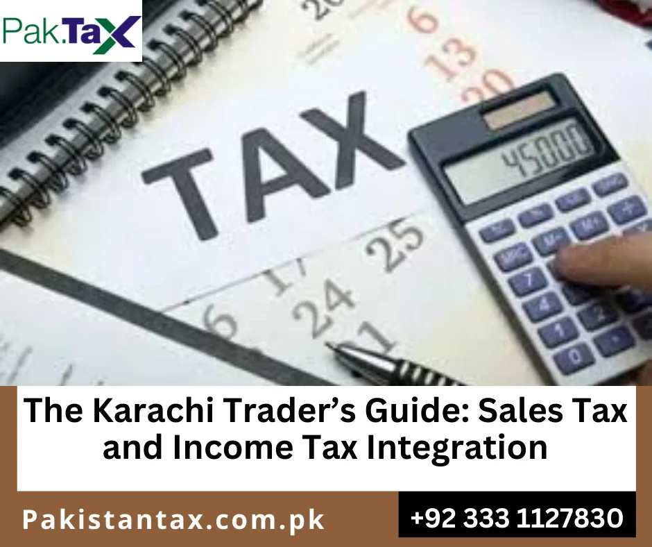 Sales and Income tax compliance workflow for traders Pakistan
